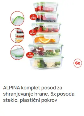 Posode za shranjevanje hrane