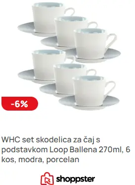 Set skodelica za čaj
