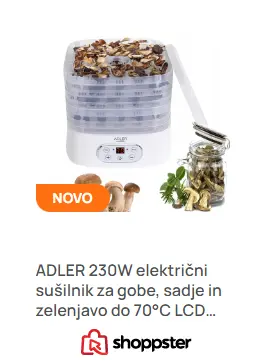 Sušilnik za gobe